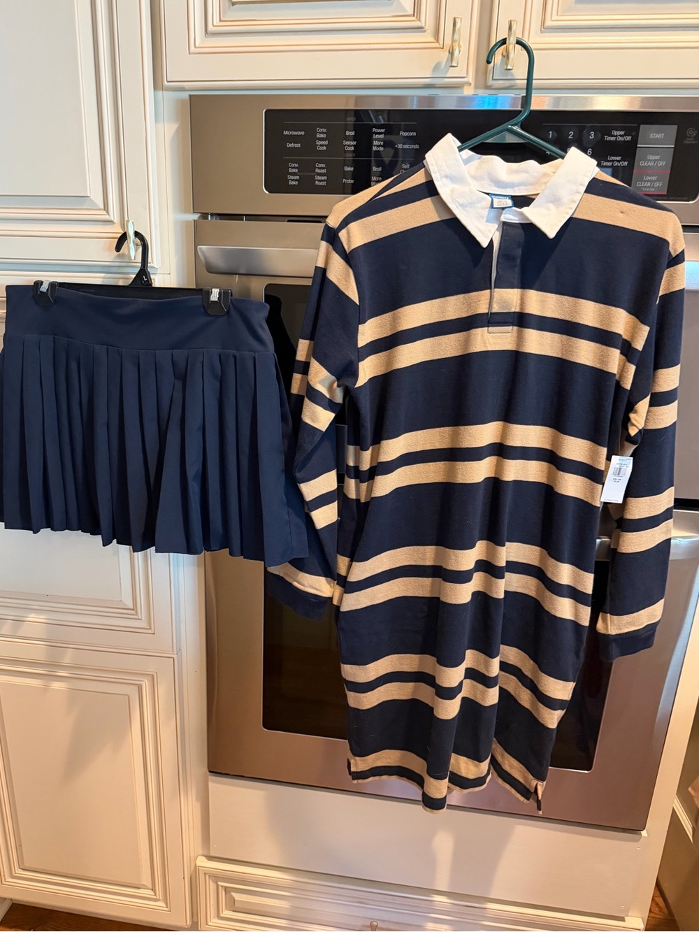 TWO (2) Old Navy Girls Size XXL (18) PLUS Sizes: NWT Jersey Dress & NWOT Skort